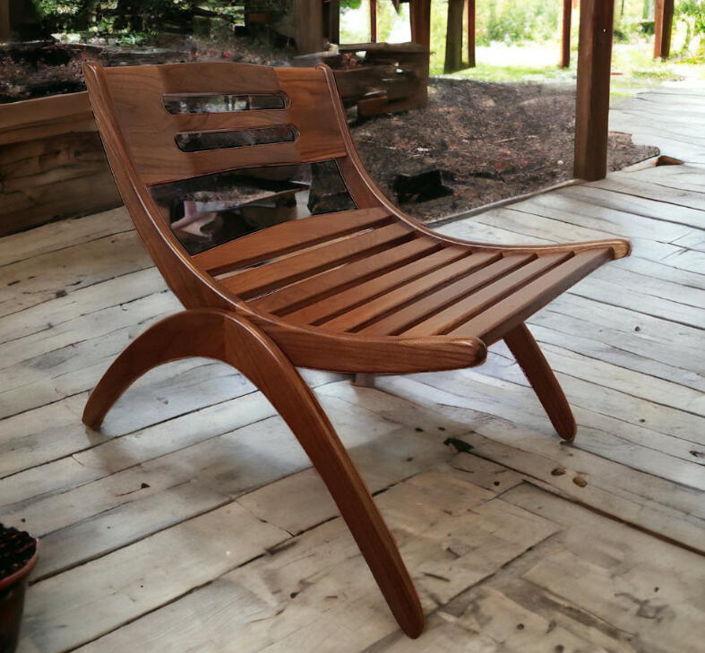 Classy Patio Chair (Black Walnut)